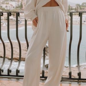 DAILY DRILLS LINEN RESORT PANTS